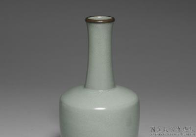 图片[3]-Feng-hua mallet vase with greenish-blue glaze, Ru ware, Northern Song dynasty, Late 11th – early 12th century-China Archive